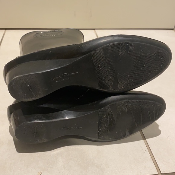 Ferragamo Rain Boots in Black - Picture 9 of 10